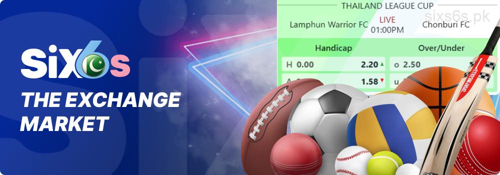 Six6s betting exchange functionality overview
